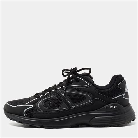 Dior black mesh sneakers